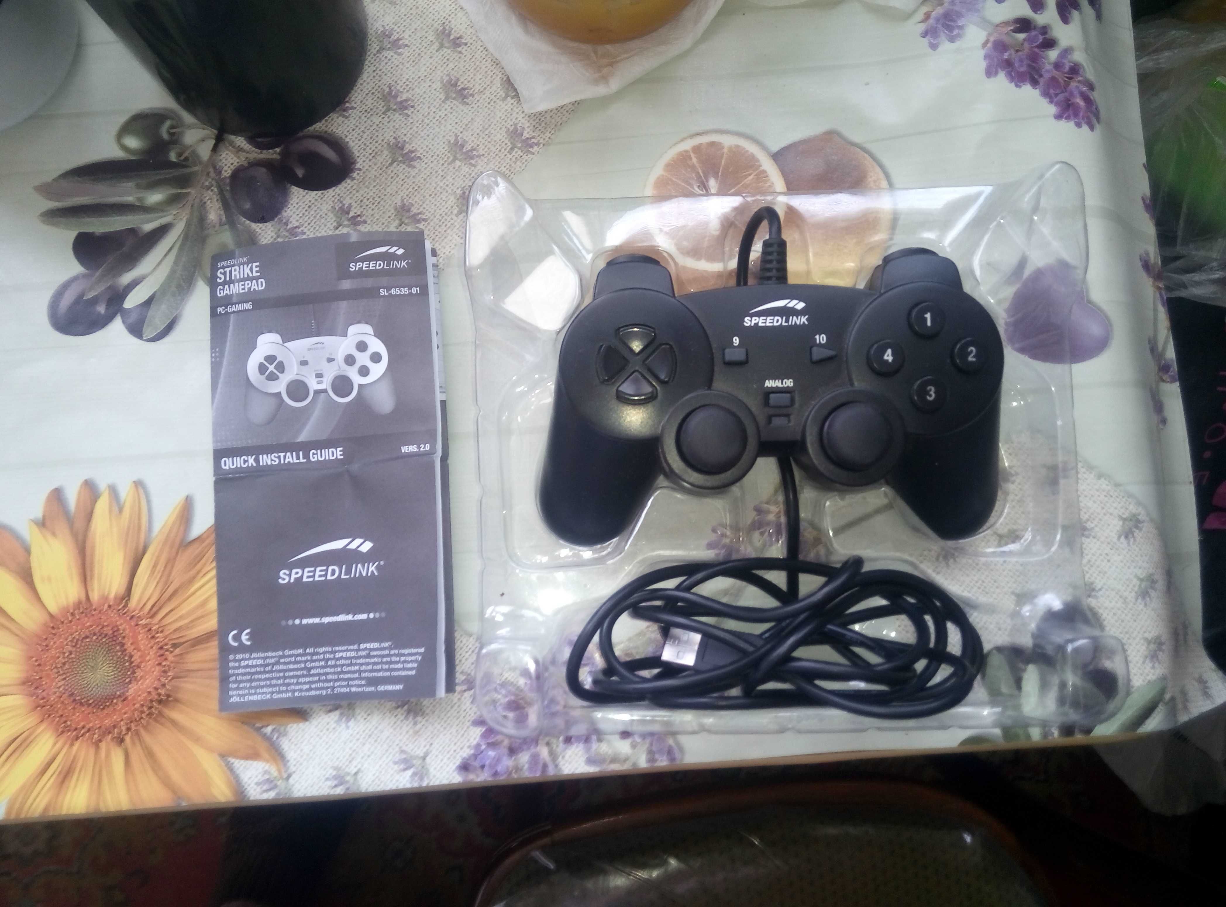 Джойстик Геймпад SpeedLink Strike Gamepad (SL-6535-SBK-01)