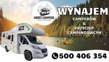 kamper wynajem wczasy wakacje nocleg Hobby knaus swift Majówka