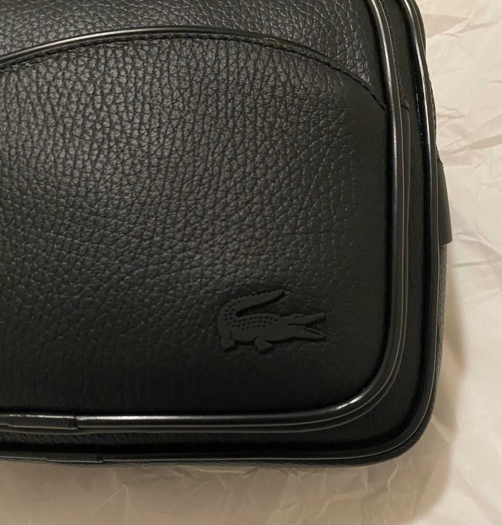 Lacoste Noir Angy Reporter Bag
