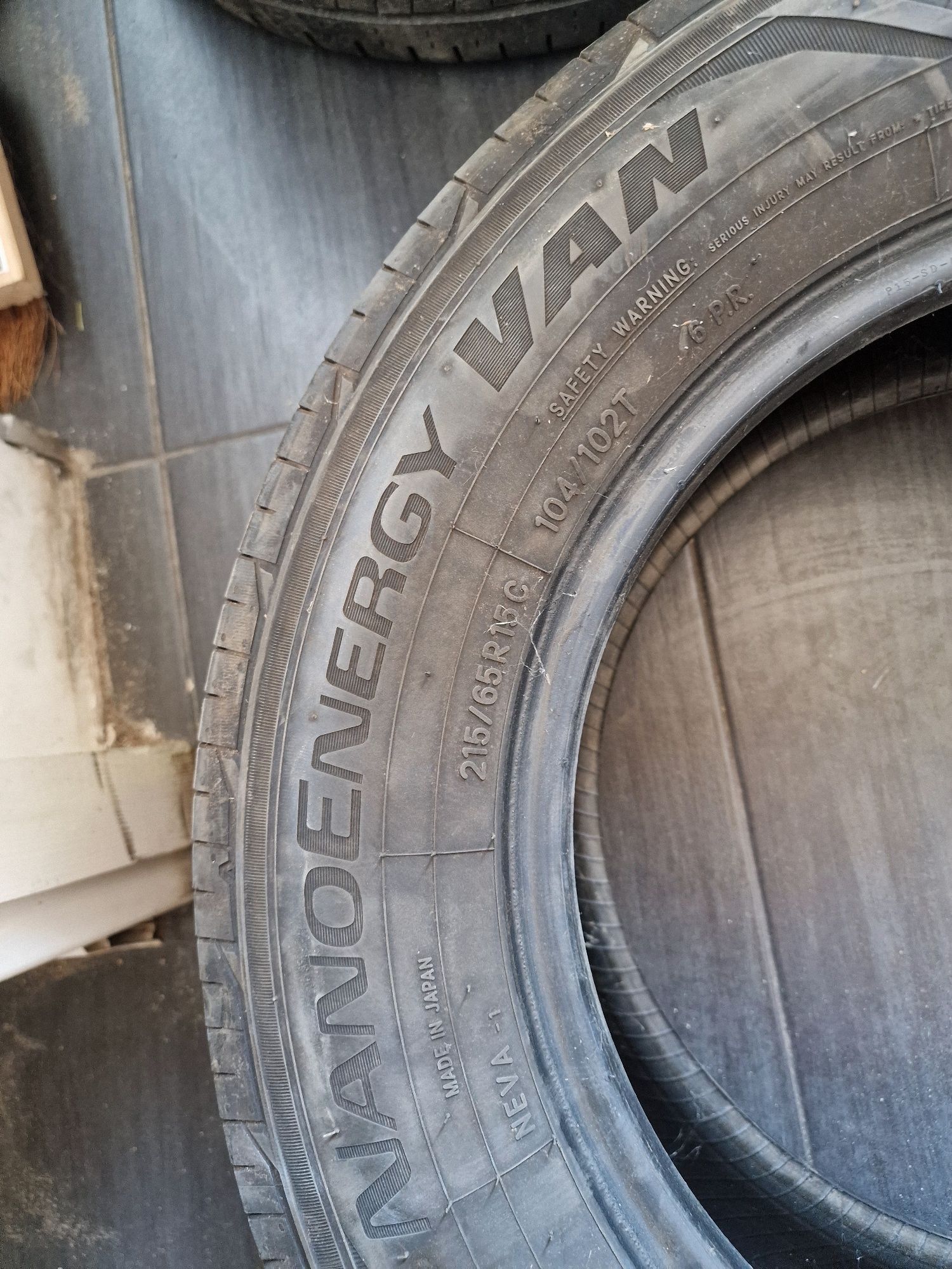 Opony letnie toyo opony 215/65r15c nanoeenergy van