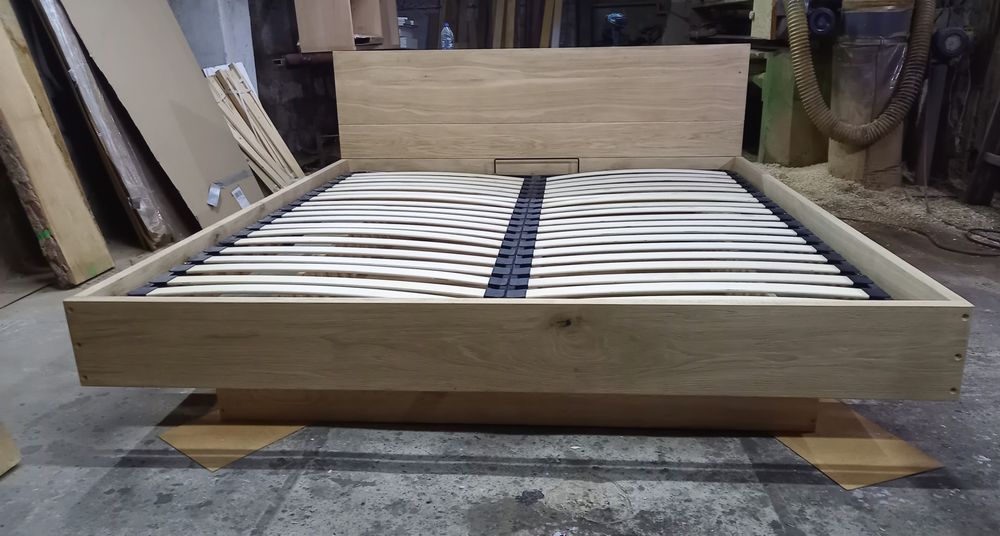 Łóżko Dębowe Drewniane Promocja