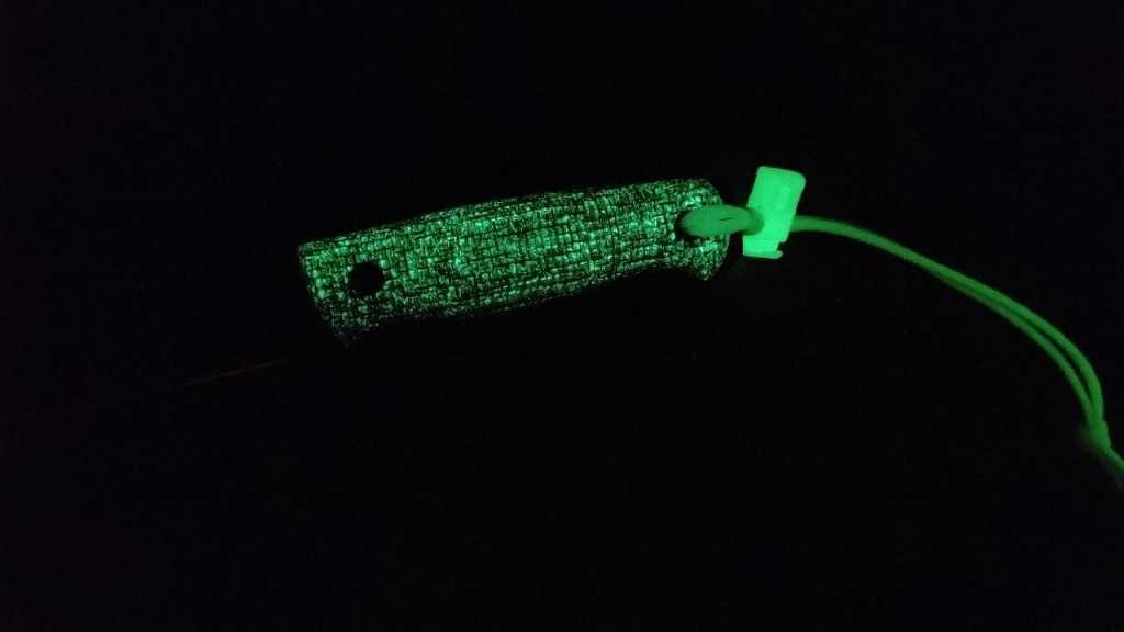 Nóż ZZ Custom, UNIVERSAL 2.0, 50HF, Glow in the dark