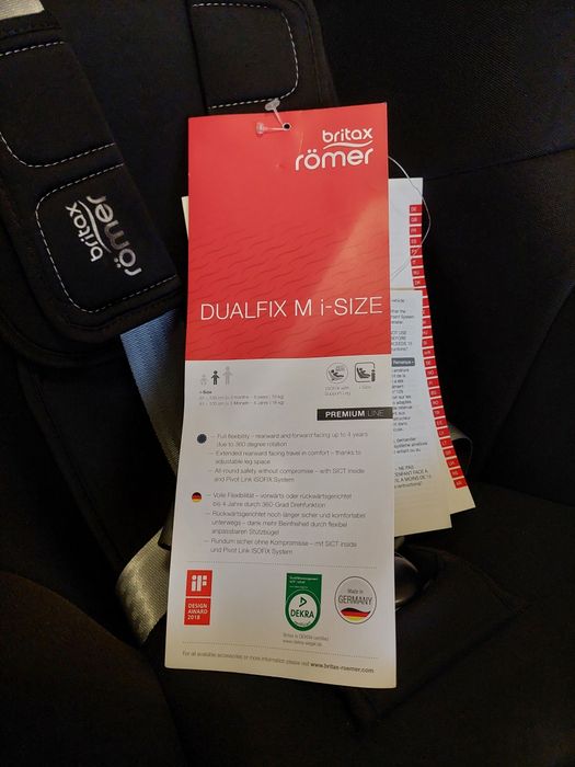 Cadeira auto Britax Romer Dual Fix M i-size