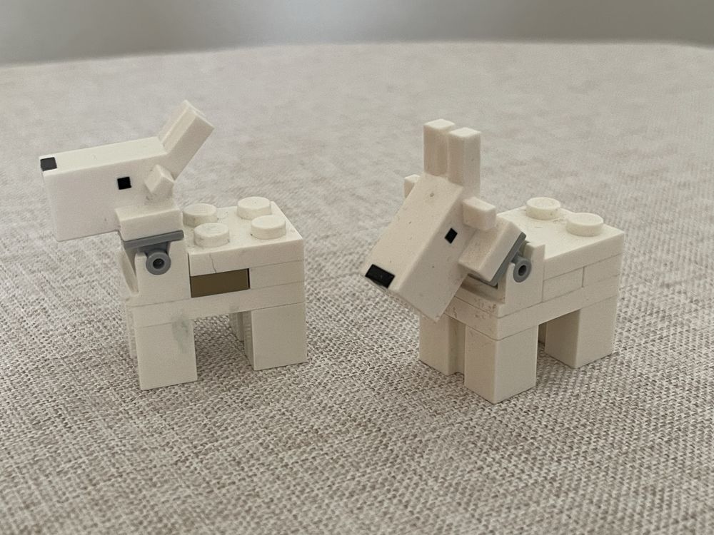Lego Minecraft Klocki Zestaw dwóch kóz (double MC goats)