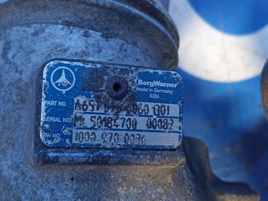 Турбіна Спринтер 906 Mercedes Sprinter 906 Турбина Розборка Шрот