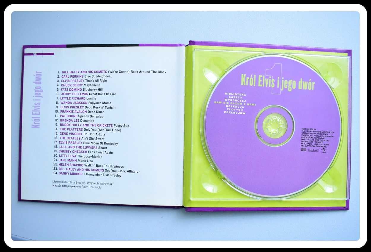 Król Elvis i jego dwór Płyta CD + książeczka