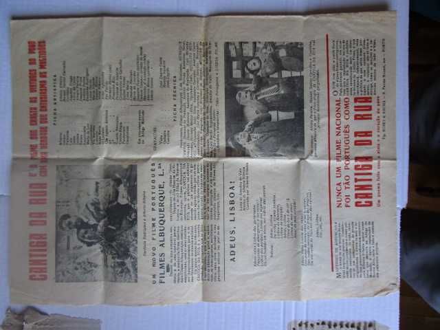 Cantiga da Rua Filme  jornal programa ? muito raro