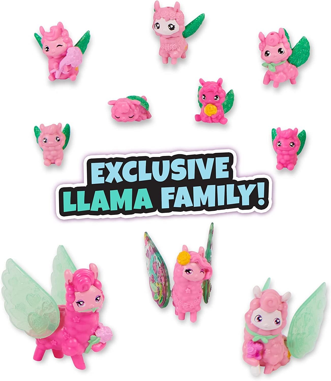 Hatchimals CollEGGtibles Llama лоток хетчимелс семья лама радужная