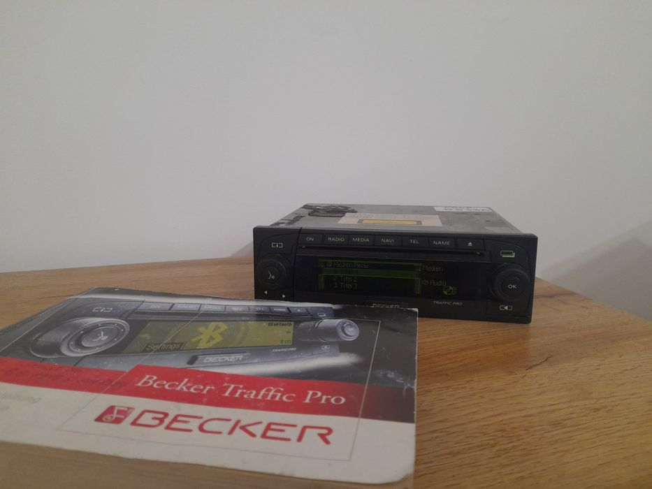 Radio BECKER TRAFFIC PRO BE7945 MP3 - Nowszy Model Unikat ! Bluetooth