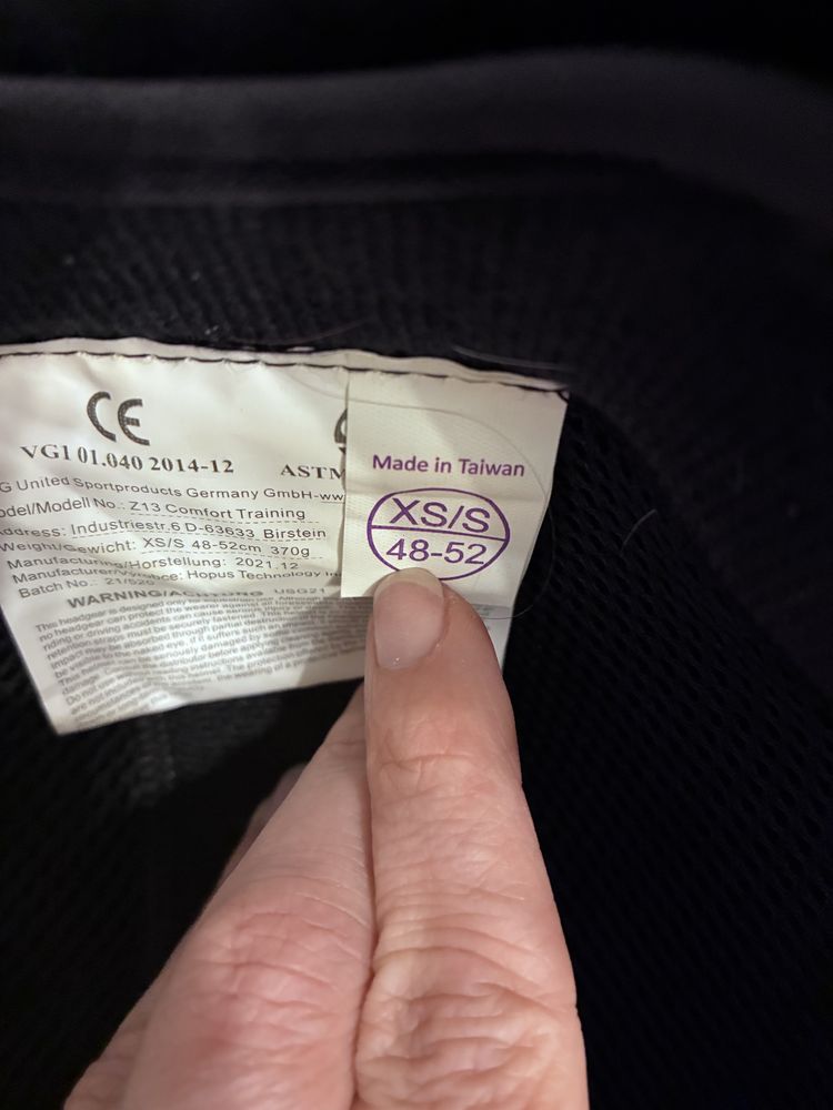 Kask jeździecki USG