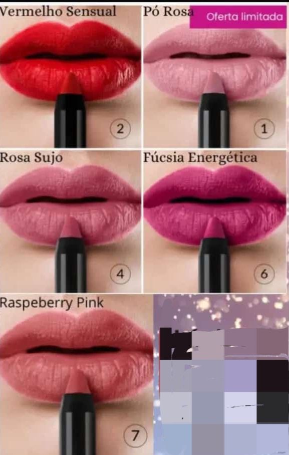Lápis Mate Labial