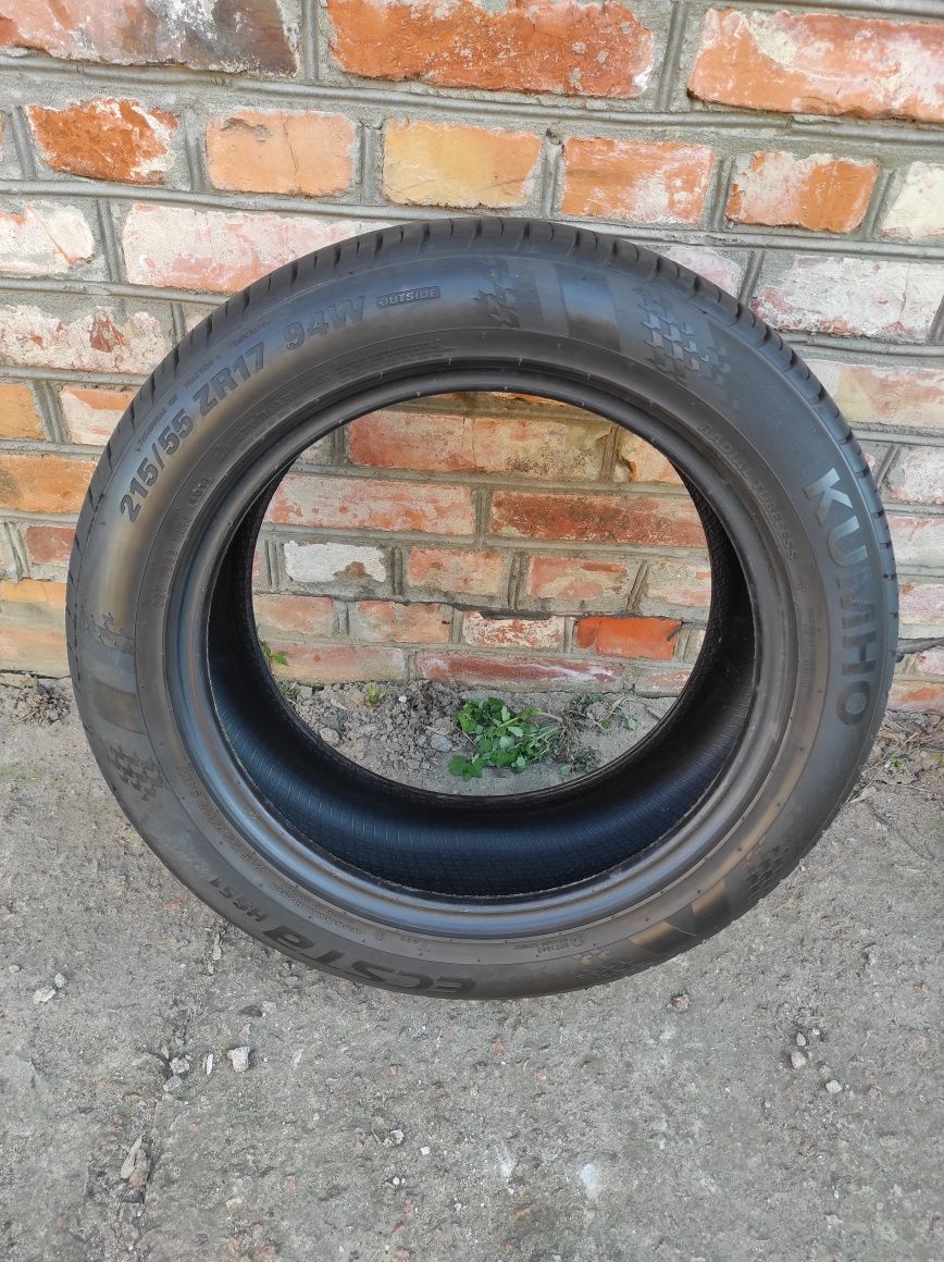 Пара резини KUMHO R17  215*55