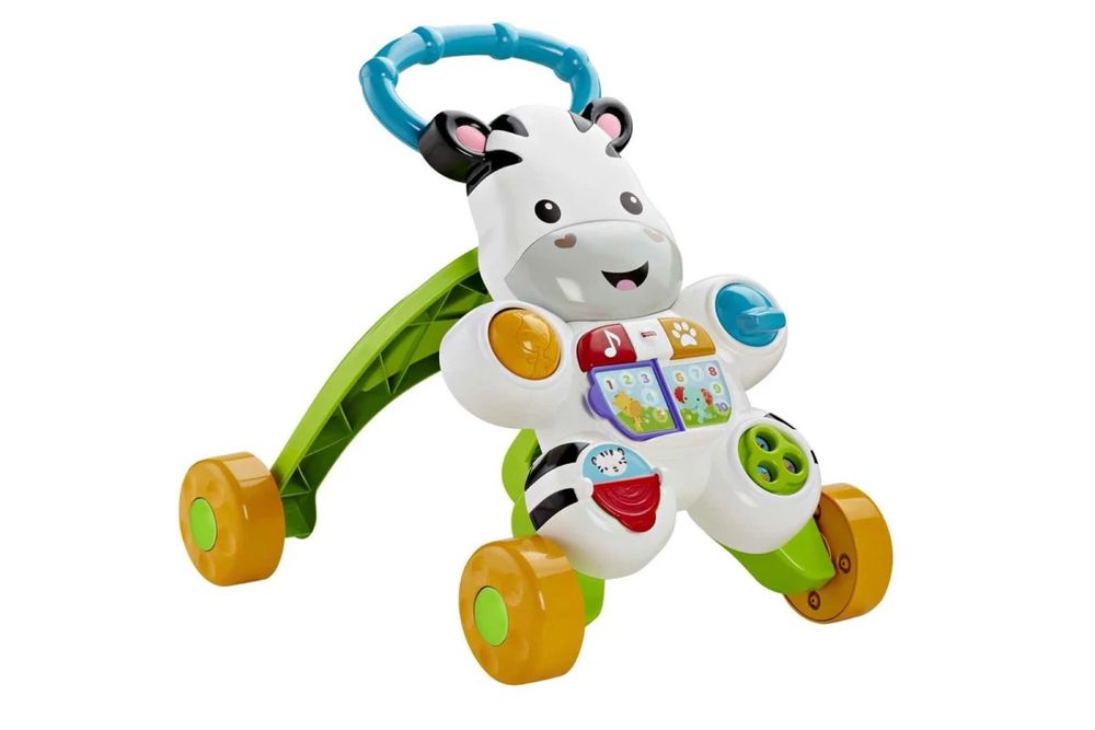 Chodzik pchacz Zebra Fisher Price