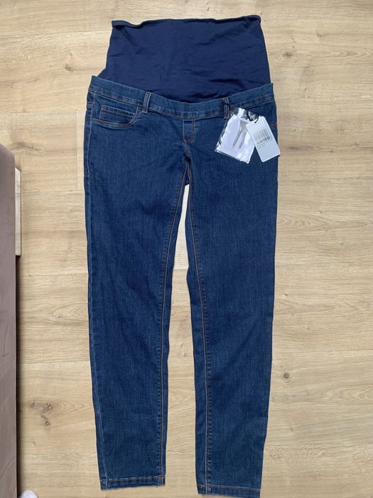 Nowe spodnie ciążowe jeansy skinny Mango r M