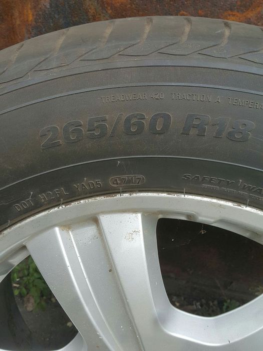 Колёса mercedes R 18 шины с дисками оригинал