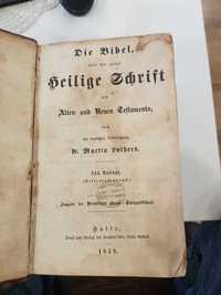 BIBLIA Martin Luther 1859 Niemiecka
