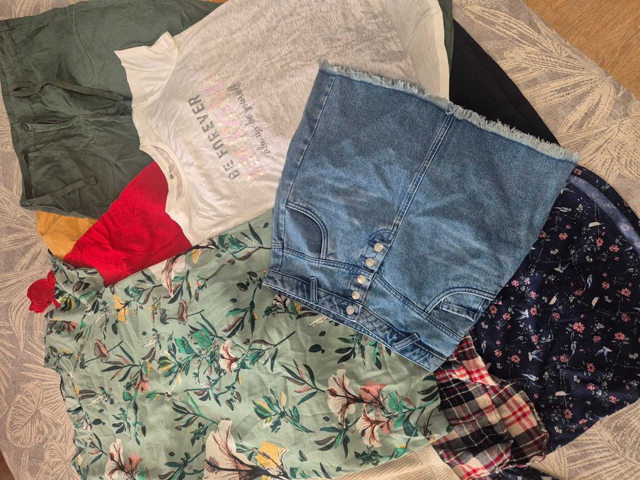 Пакет одягу для дівчини, розмір s або 14-17 років! (33 речі).