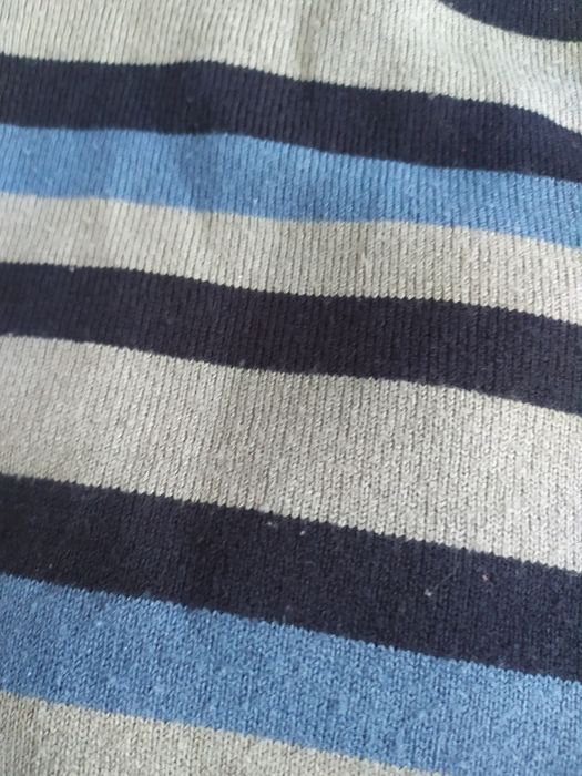 Sweter męski w paski rozmiar L