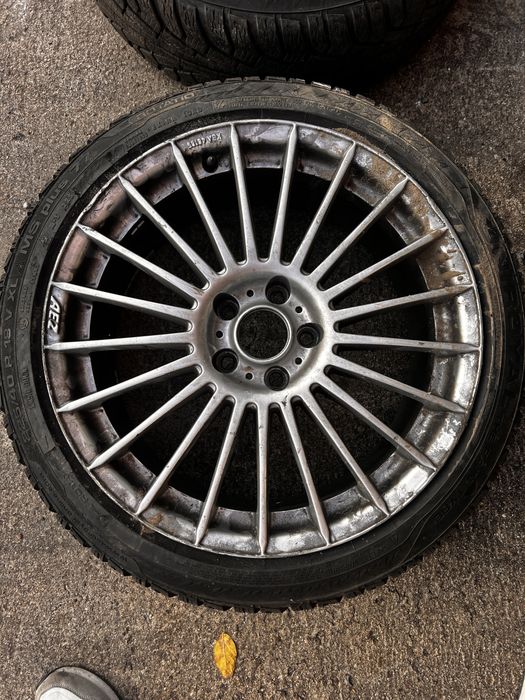 Komplet kół AEZ 18” 5x108 – aluminiowe felgi + opony zimowe – Toruń