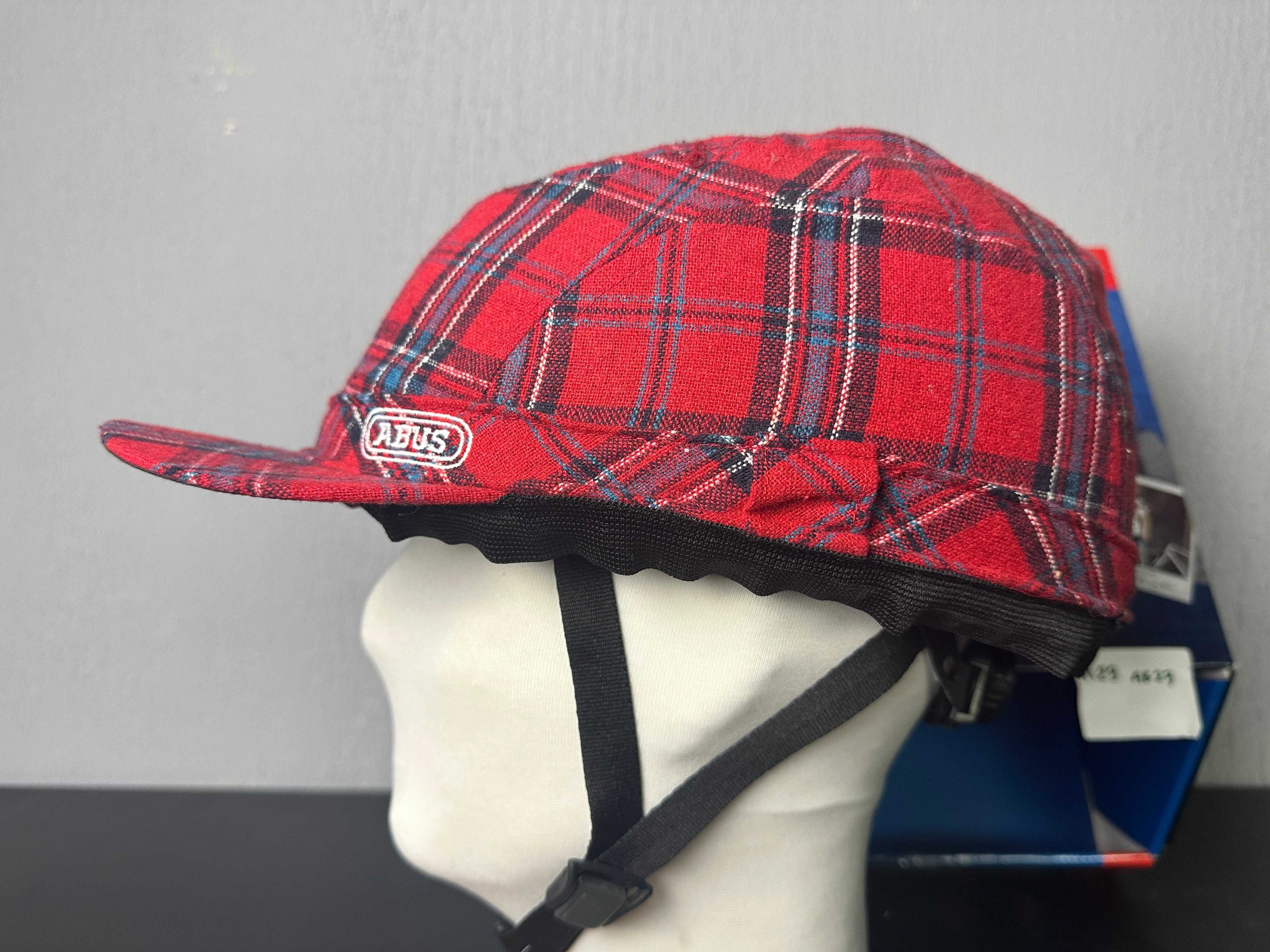 Kask ABUS Metronaut tartan red L