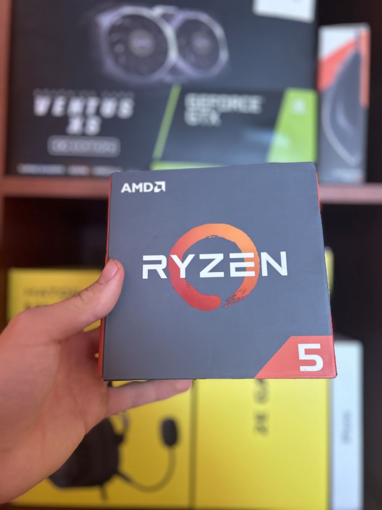 Процесор AMD RYZEN 5 1600X 4гц 6/12 пишіть/дзвоніть