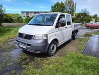 Volkswagen Transporter T5 Doka Webasto Klimatyzacja ABS ASR