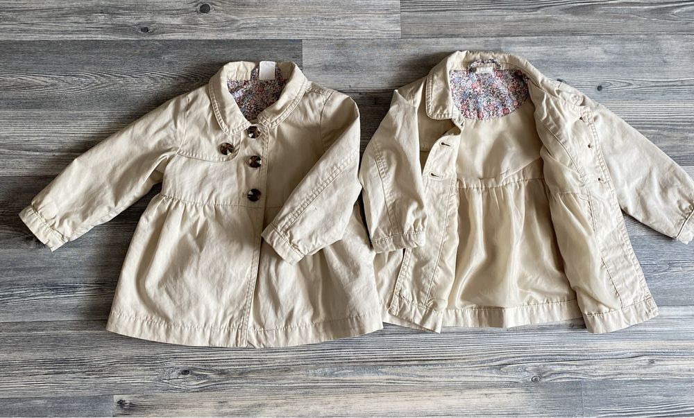 Płaszczyk niemowlęcy h&m