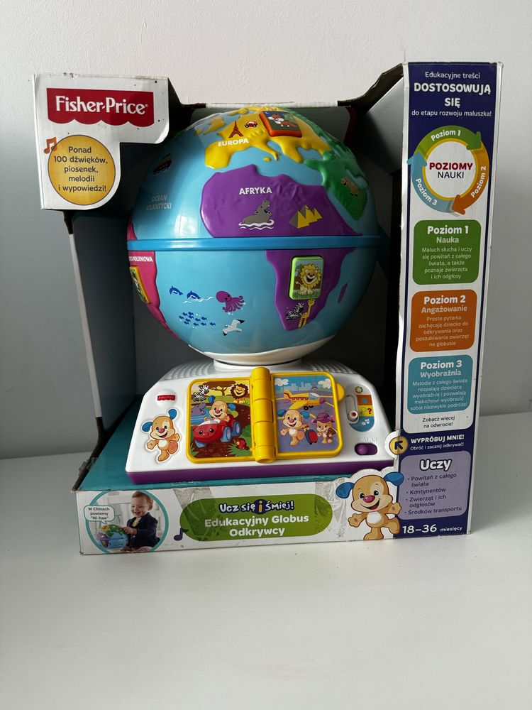 Edukacyjny Globus Odkrywcy Fisher Price