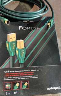 AudioQuest Forest USB A-B 3м кабель