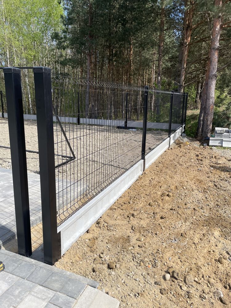 Montaż Ogrodzeń Panelowych Betonowych Murowanych Gabionowych Bram Płot
