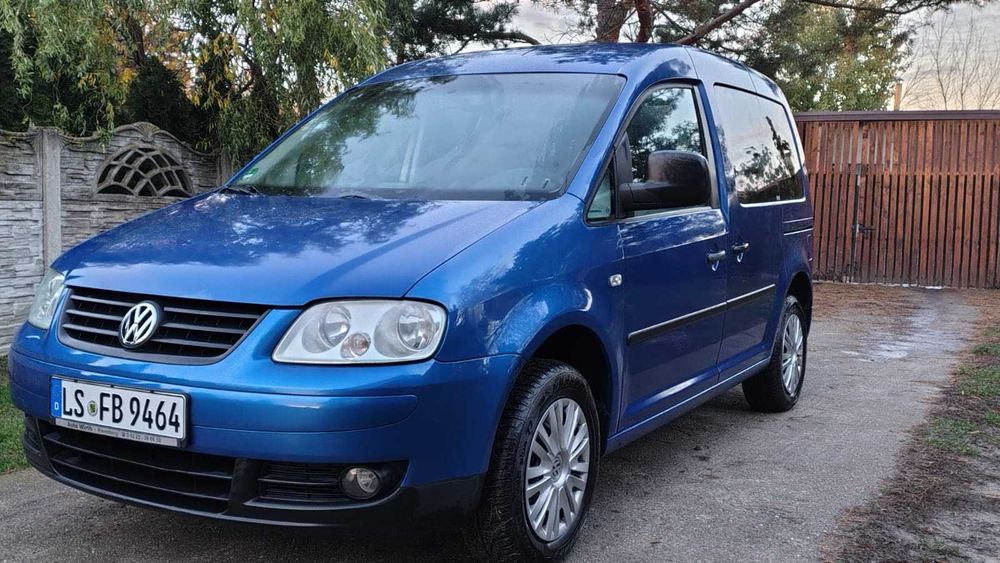 Volkswagen Caddy FAMILY 7osobowy 1.6MPI 102KM sprowadzony PO OPŁATACH!