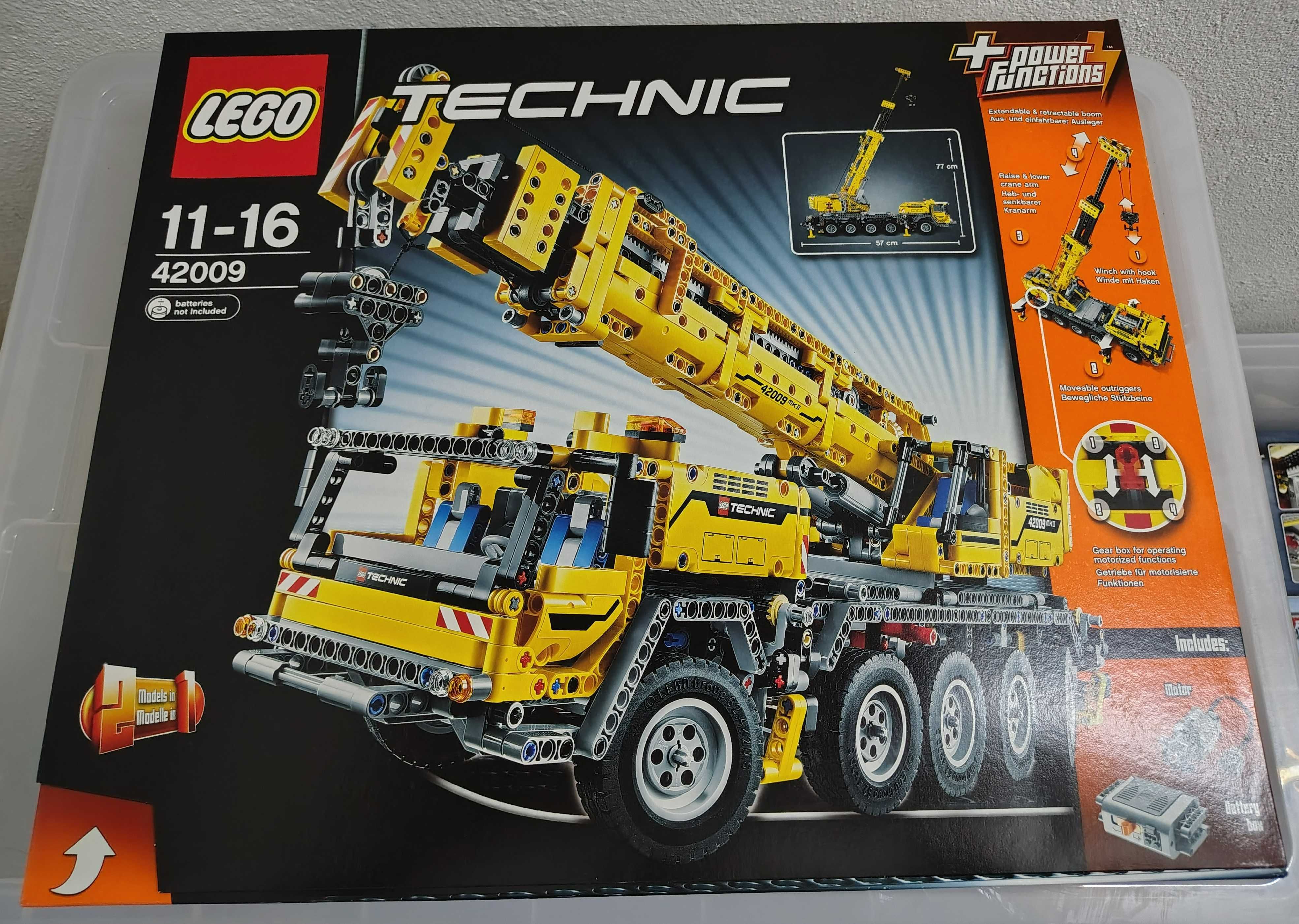 LEGO Technic 42009 Mobile Crane MK II – Raro, Novo e Selado!