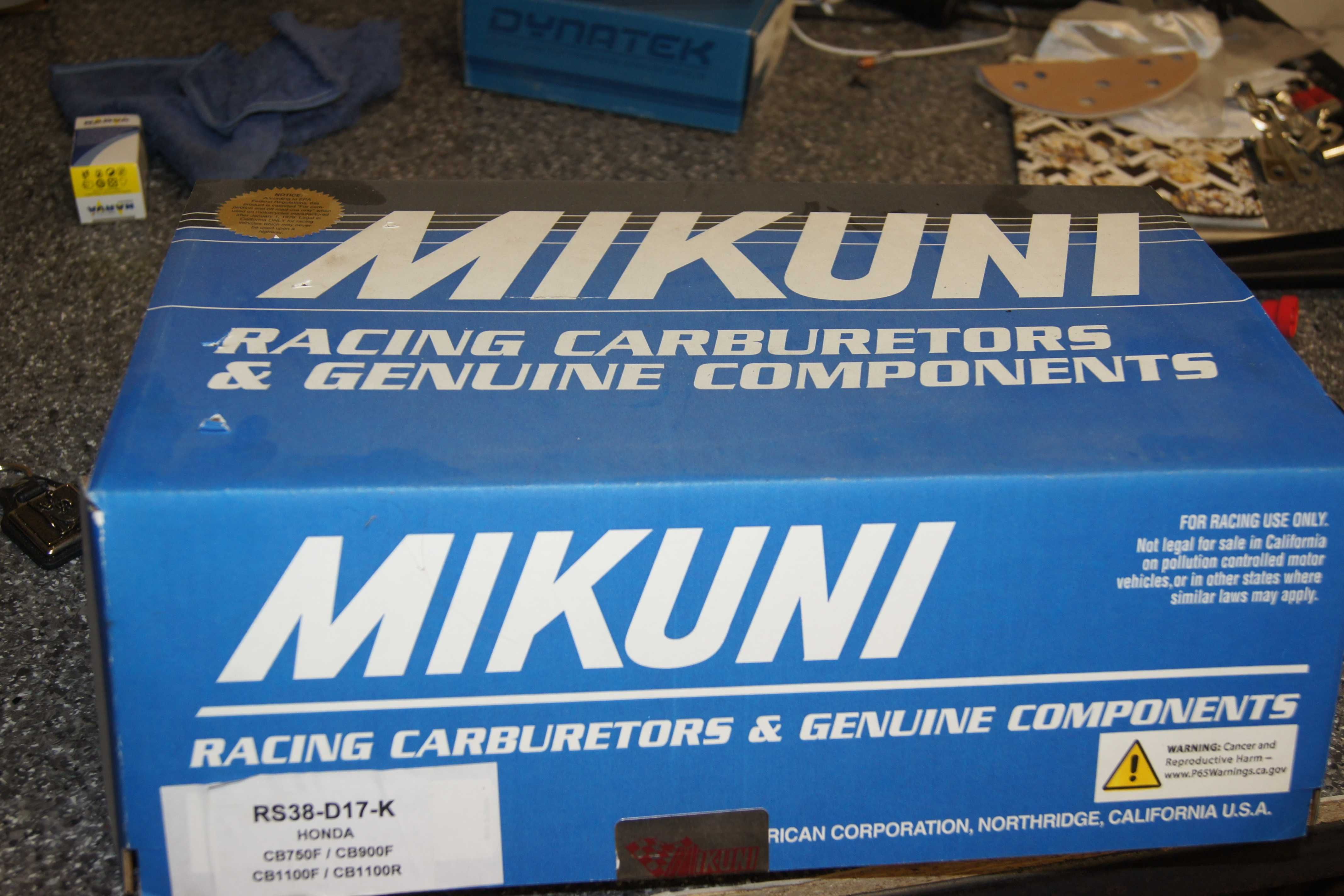 Gaźniki mechaniczne Mikuni RS38-D17-K Honda X4