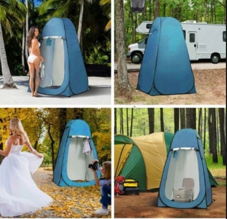 Namiot Plażowy Prysznic Turystyczny Toaleta Przebieralnia Przenośna WC