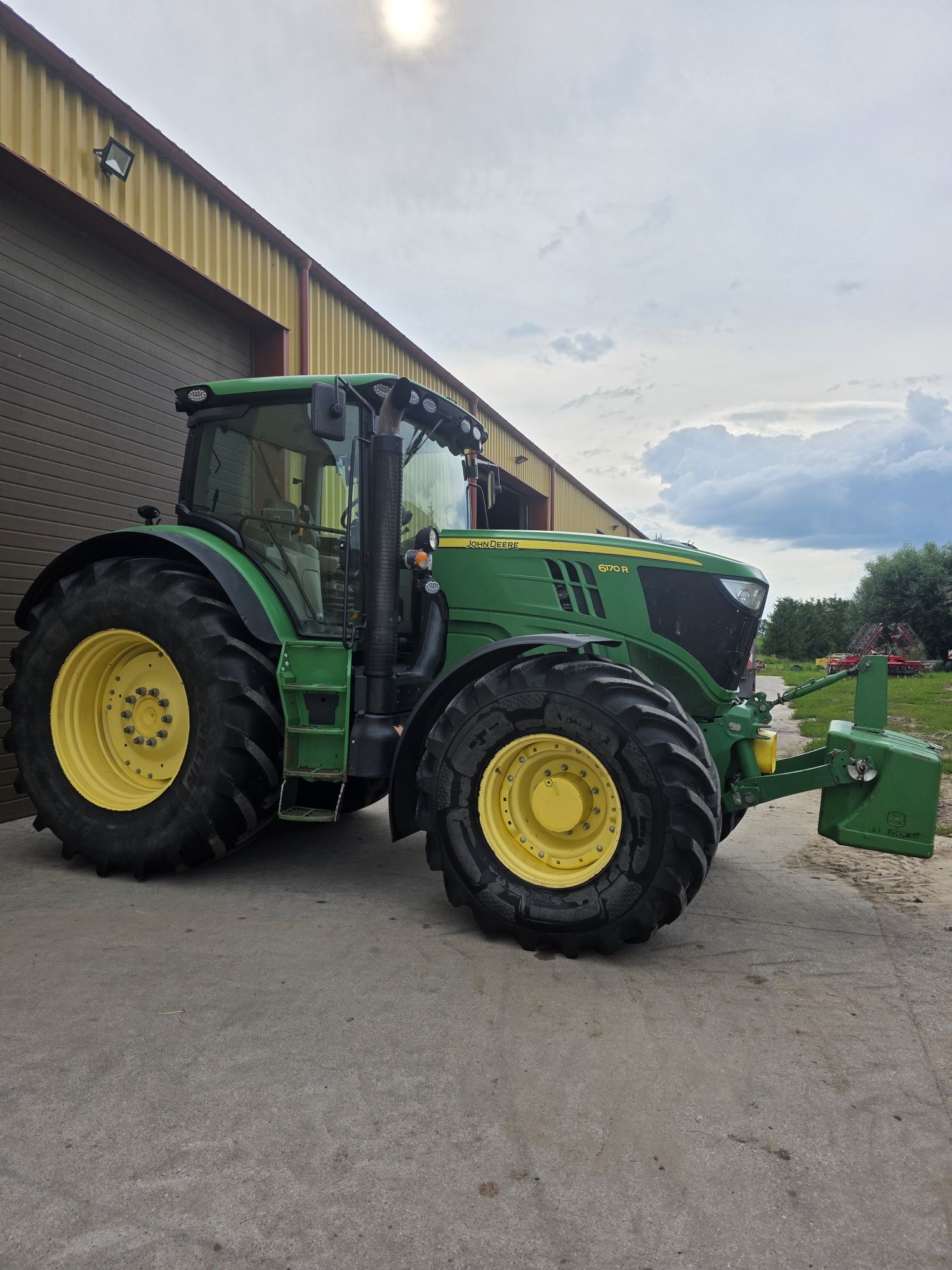 John Deere 6170R 4200mth jak nowy !!, 1 właściciel idealny stan