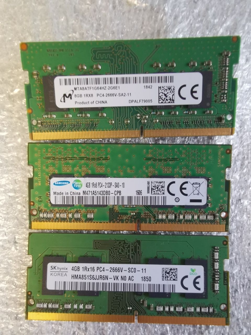 Память DDR4 SODIMM 8 Gb для ноутбука
