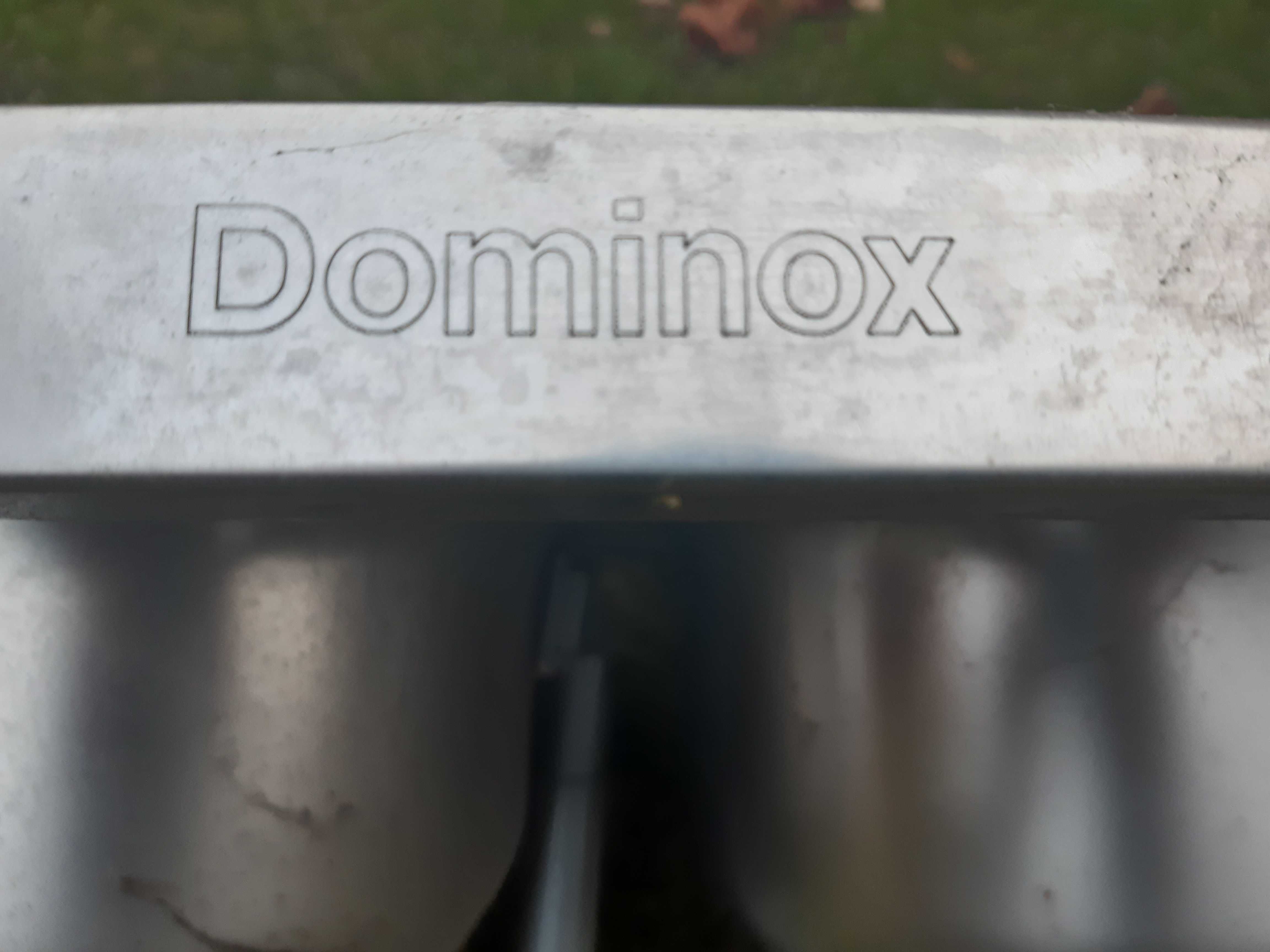 Zlew dwukomorowy metalowy Dominox