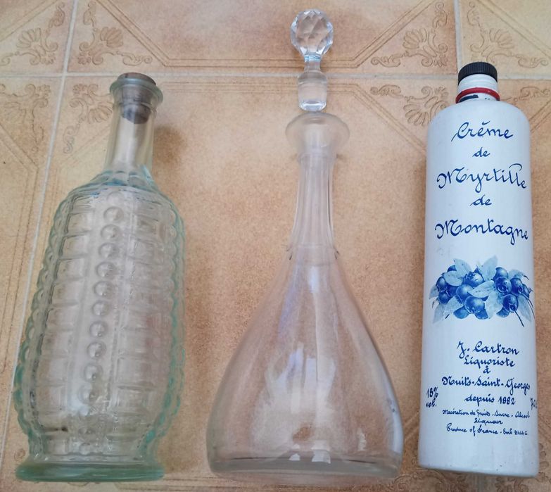 Lote 9 Garrafas Antigas Decoração Vintage