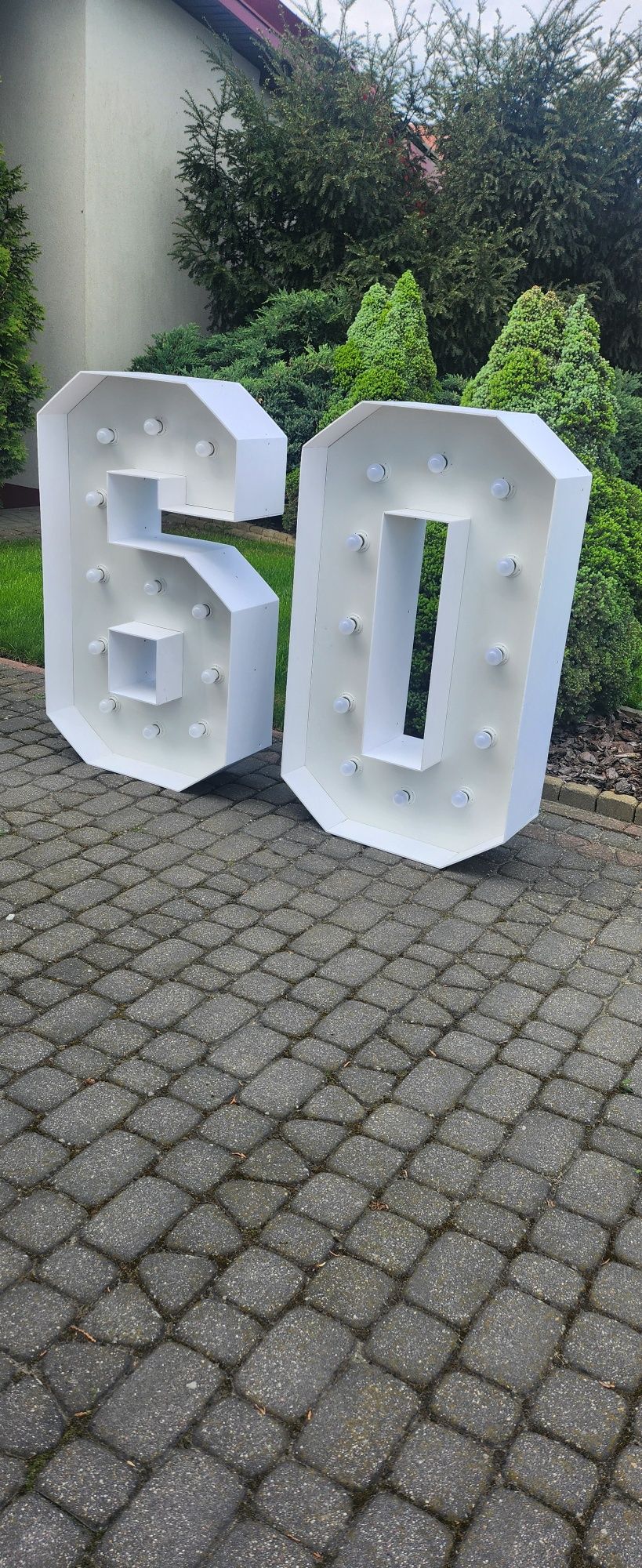 Napisy LED - 18, PARTY,&, INICJAŁY - super ceny!