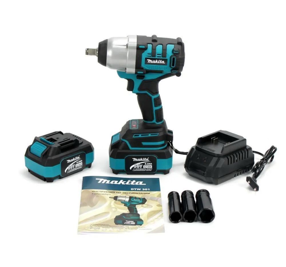 Гайковерт аккумуляторный Makita DTW301 | 40V | 8.0 A/h