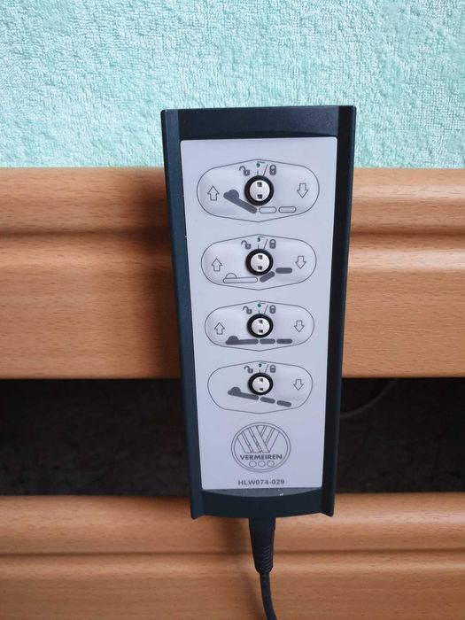 Łóżko rehabilitacyjne elektryczne na pilota Vermeiren