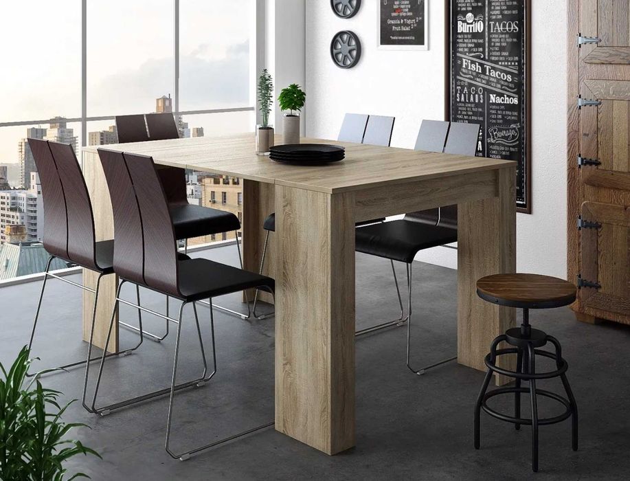 Stół/Konsola 90x52 rozkładana na 98 cm lub 145 cm (3-kolory) Nowa