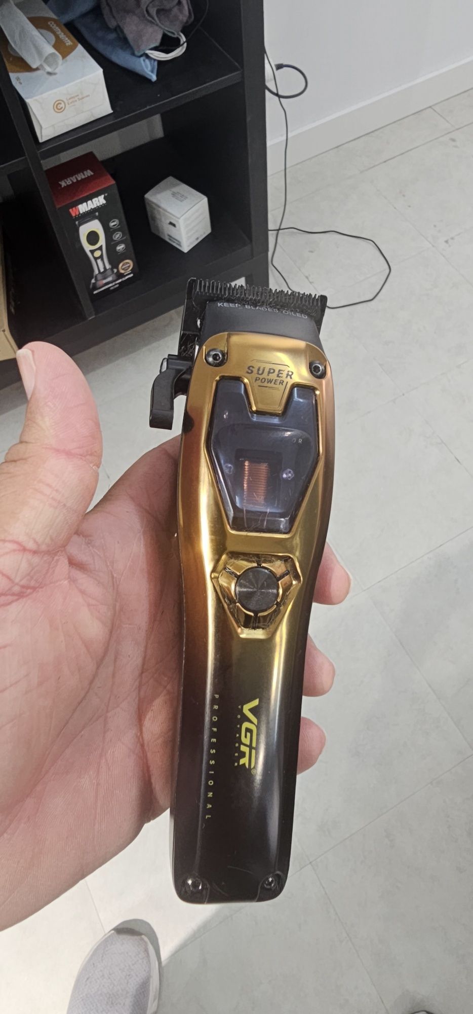 VGR V 668 KIT COMPLETO máquina  de cortar  cabelo
