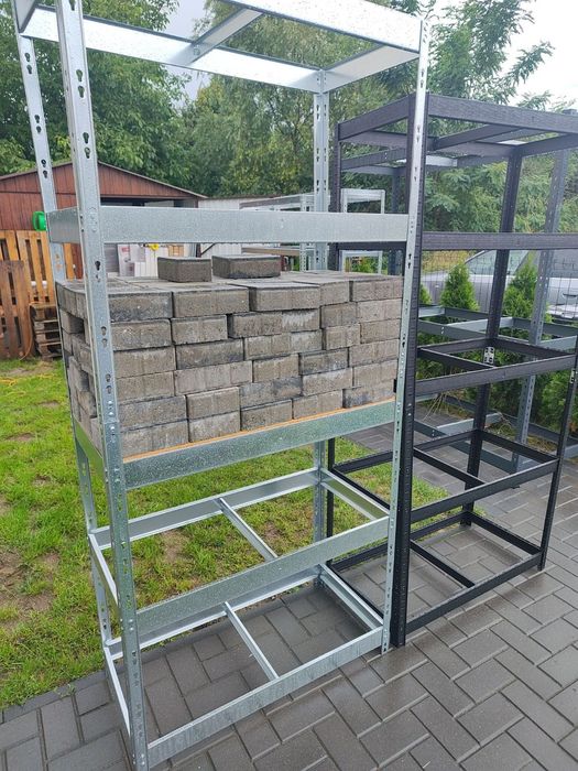 Regał Warsztatowy Mega 193x90x45 cm 5P/500 kg