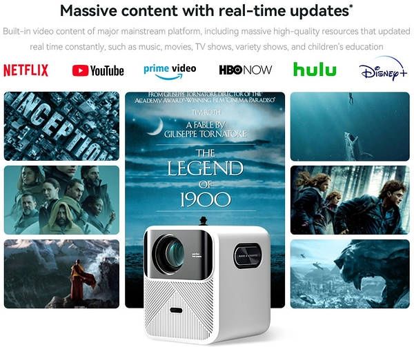 Xiaomi Wanbo Mozart 1 (EU, Global) - проектор на Android 9.0 / Full HD