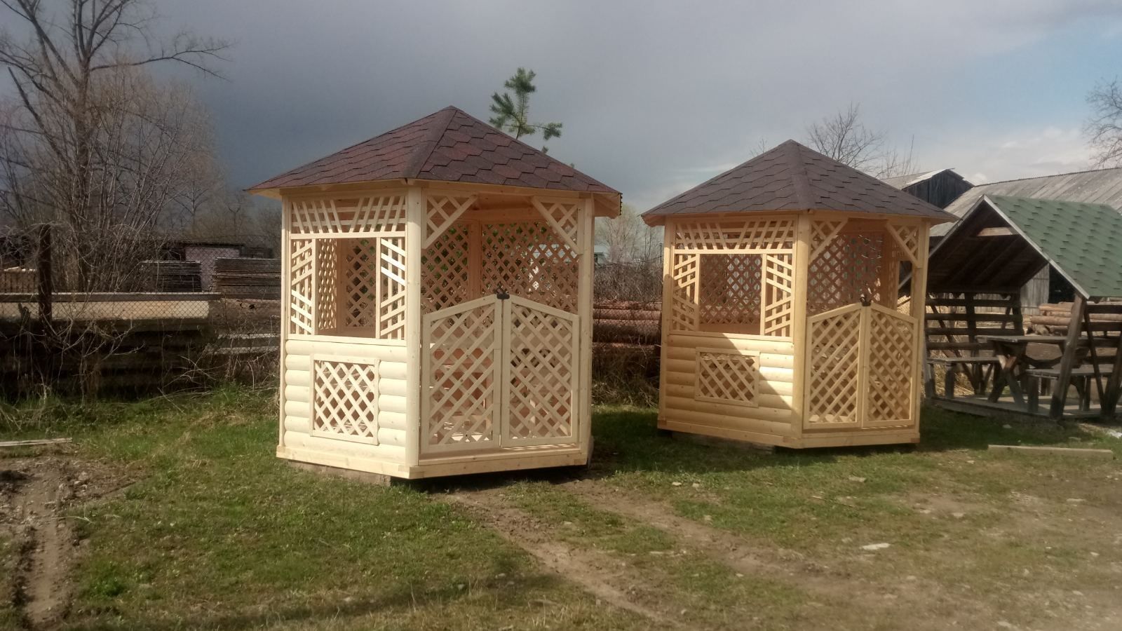Готова АЛЬТАНКА, бесідка  на 10-12 гостей. Бісєдки в наявності