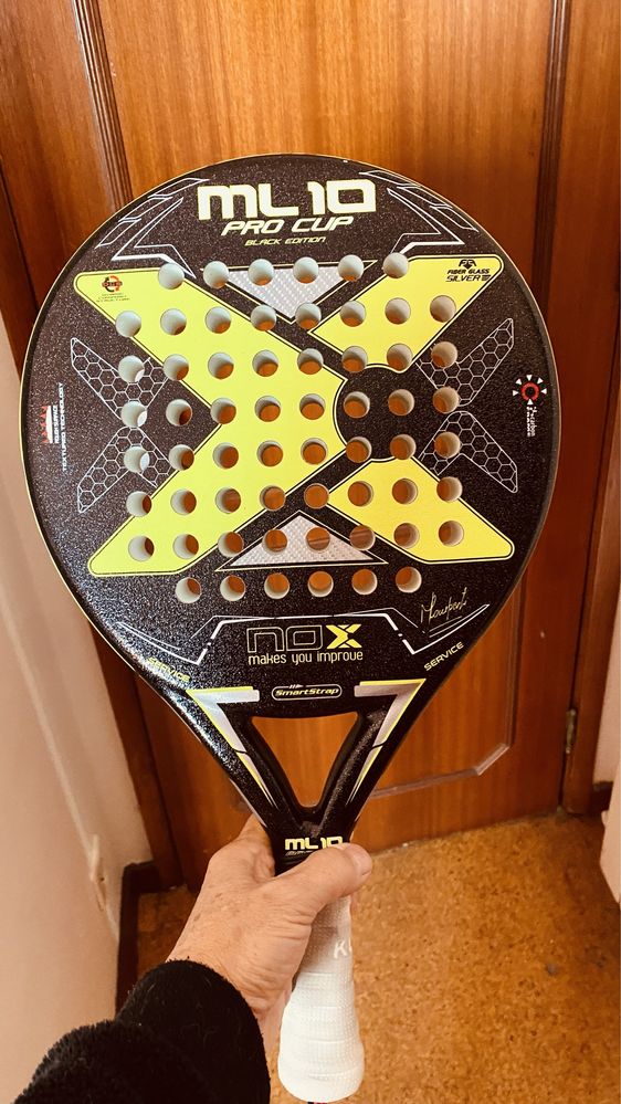 Vendo raquete de padel usada Nox ml10 pro cup black arena