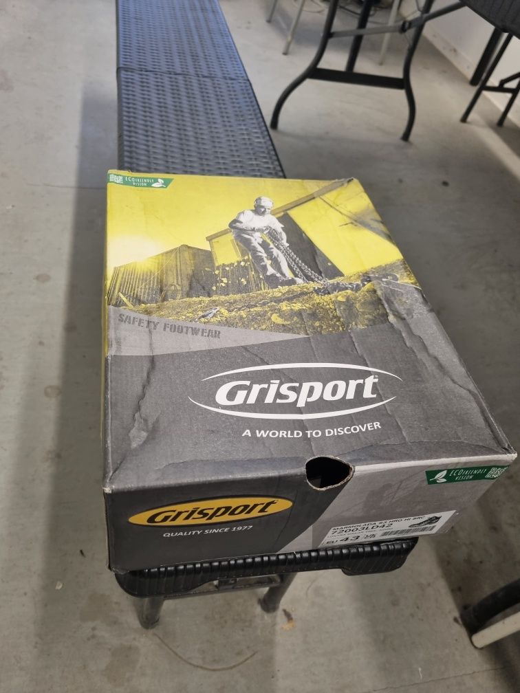 Buty robocze skórzane grisport marmolada 43