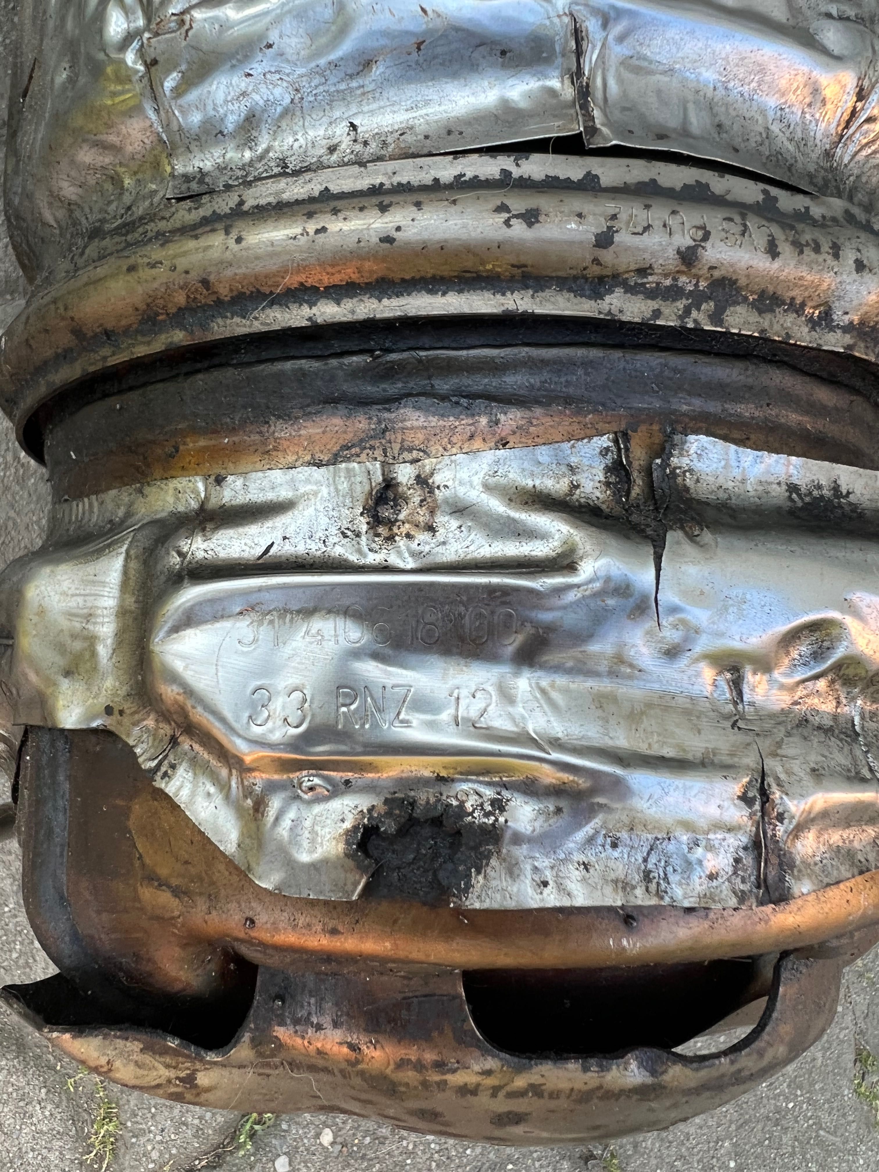 Filtr cząstek stałych DPF Citroen Berlingo 2013 r 1,6HDI