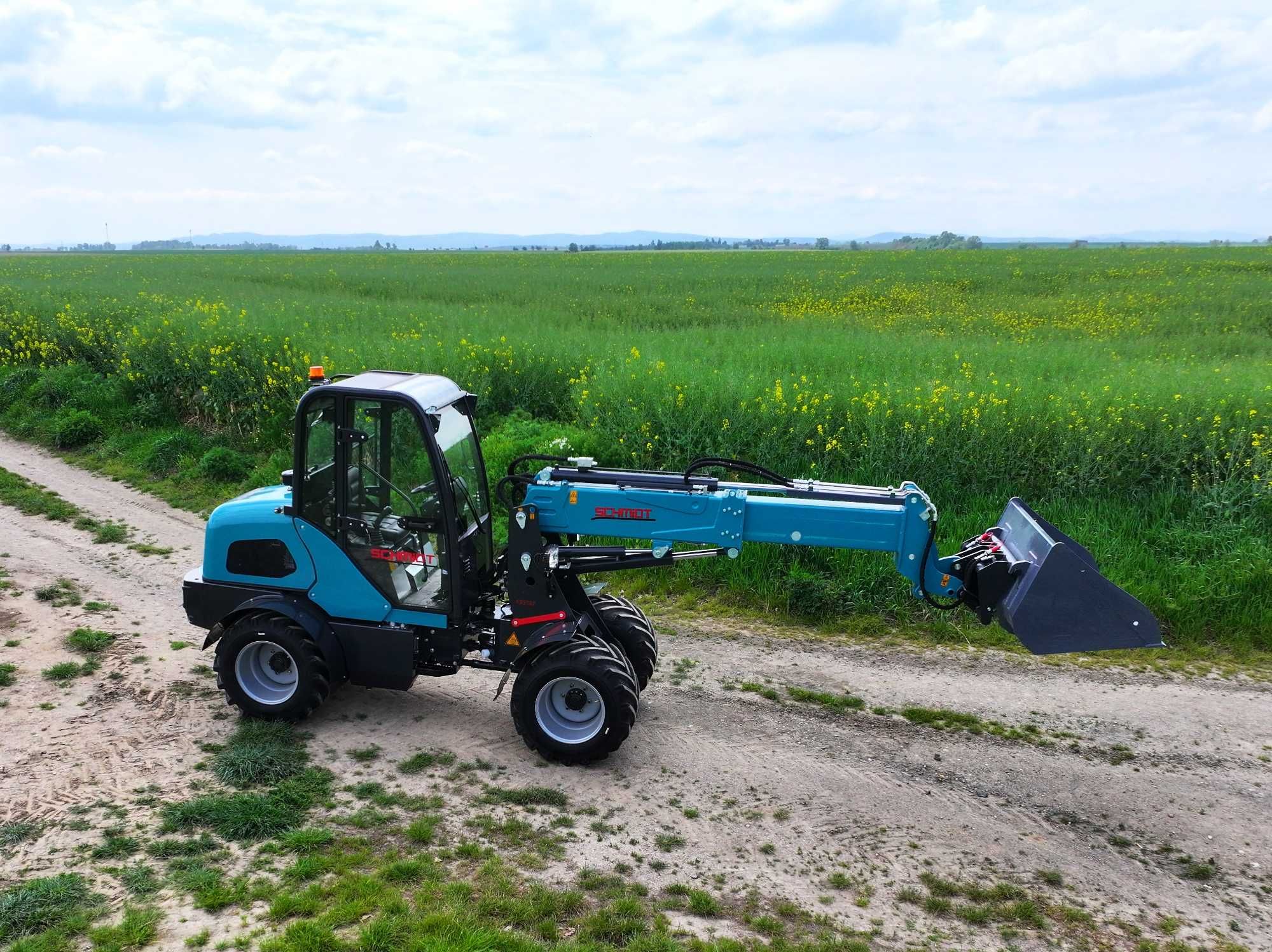 Ładowarka teleskopowa Schmidt 4350AT przegubowa NOWA 2025 KUBOTA